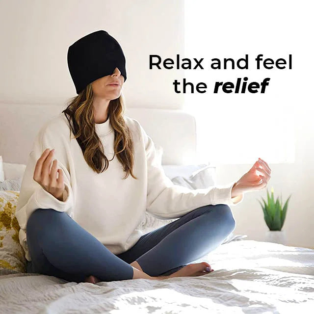 Cold/Hot Therapy Headache and Migraine Relief Cap